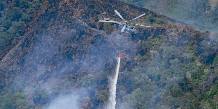 MANDATARIA IDENTIFICÓ PUNTOS CRÍTICOS PARA LA INTERVENCIÓN AÉREA