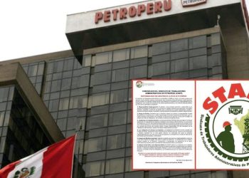 Sindicato de Trabajadores Administrativo de Petroperú (STAPP) solicita al Gobierno atención urgente a los montos adeudados a PETROPERÚ