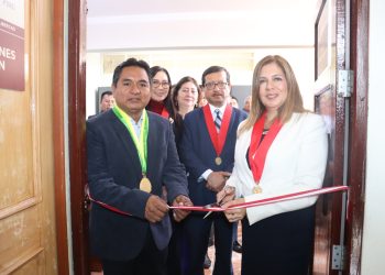 PRESIDENTA DE LA CORTE INAUGURA JUZGADO DE INVESTIGACIÓN PREPARATORIA TRANSITORIO DE PAIJÁN
