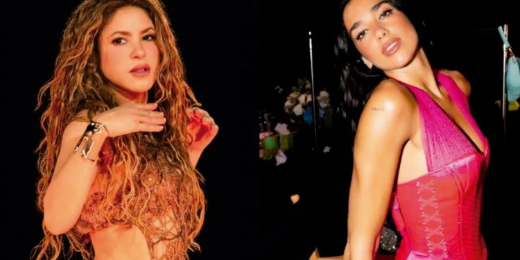 SHAKIRA SE EMOCIONA Y AGRADECE A DUA LIPA POR INTERPRETAR ‘ANTOLOGÍA’ DURANTE SU CONCIERTO EN BOGOTÁ