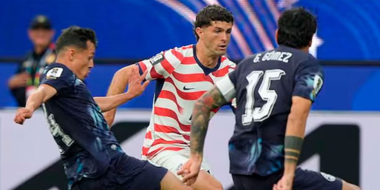 ¡Estados Unidos toma la delantera y toma el control 2-0!