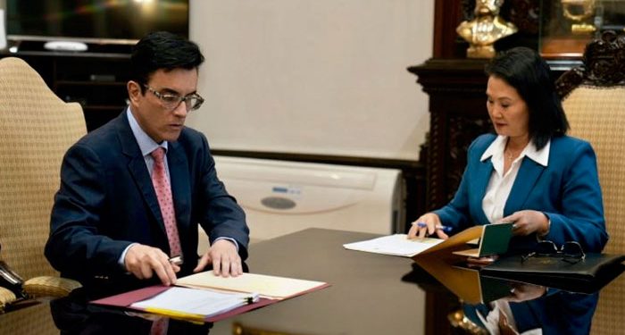 PRESIDENTA FUJIMORI SOSTUVO REUNIONES DE TRABAJO CON EL PREMIER GALARRETA Y MINISTROS